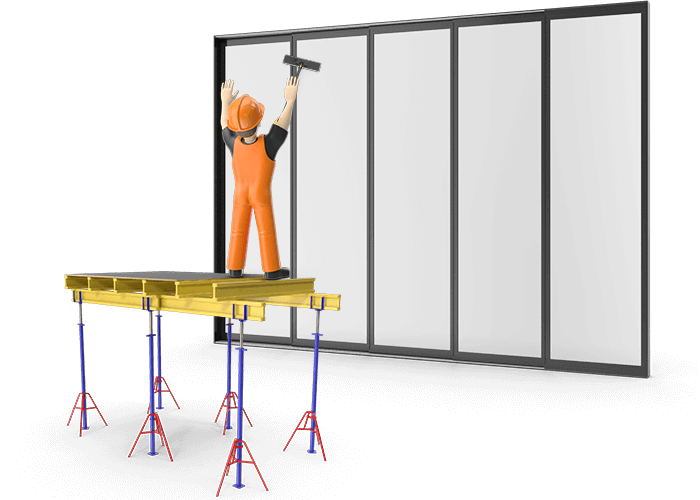 Limpieza profesional de ventanas